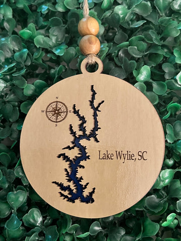 Lake Wylie SC Christmas Ornament