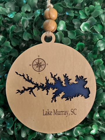 Lake Murray SC Christmas Ornament