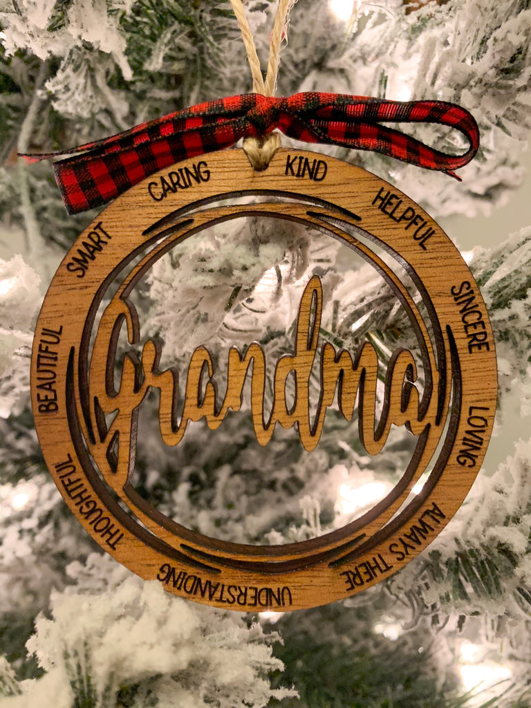 Grandma Christmas Ornament