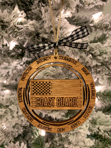 Coast Guard Christmas Ornament