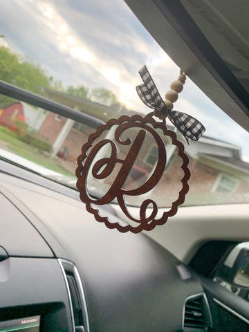 Initial Car Charms