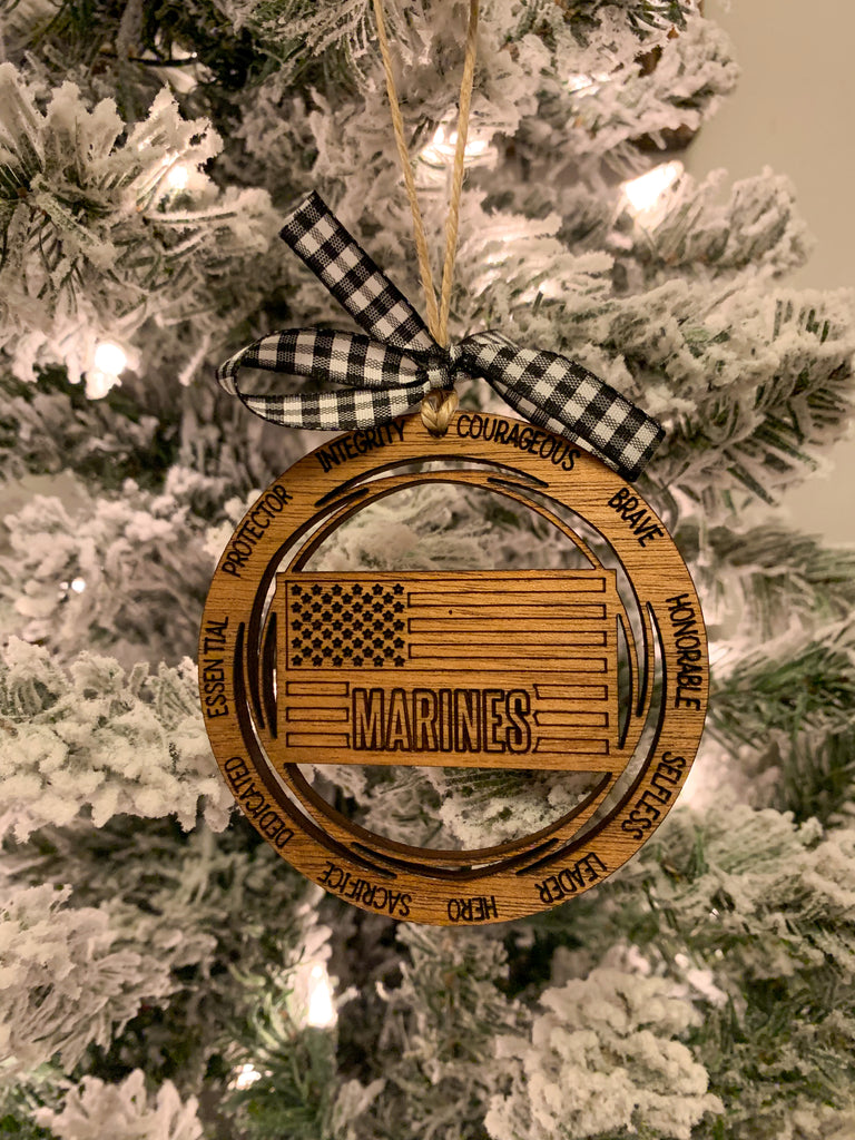 Marines Christmas Ornament