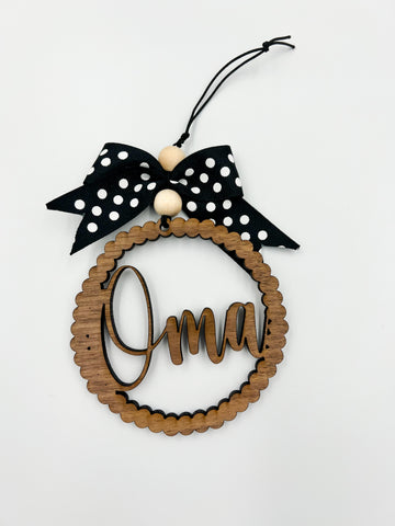 “Oma” Car Charm