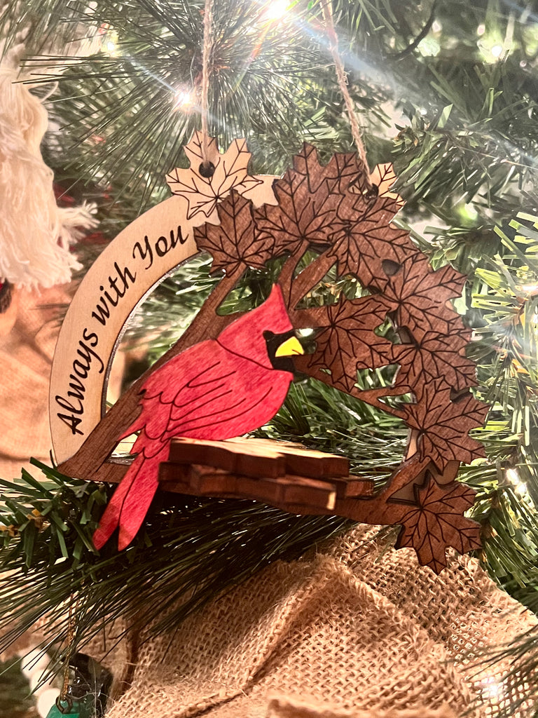 Deluxe Cardinal Christmas Ornament