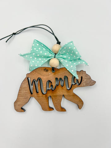 “Mama Bear” Car Charm