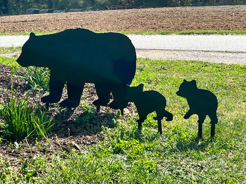 Mama Bear and two cubs