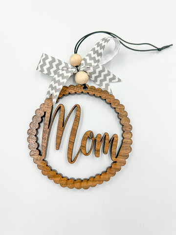 “Mom” Car Charm